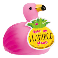 Light Up Bath Flamingo Float