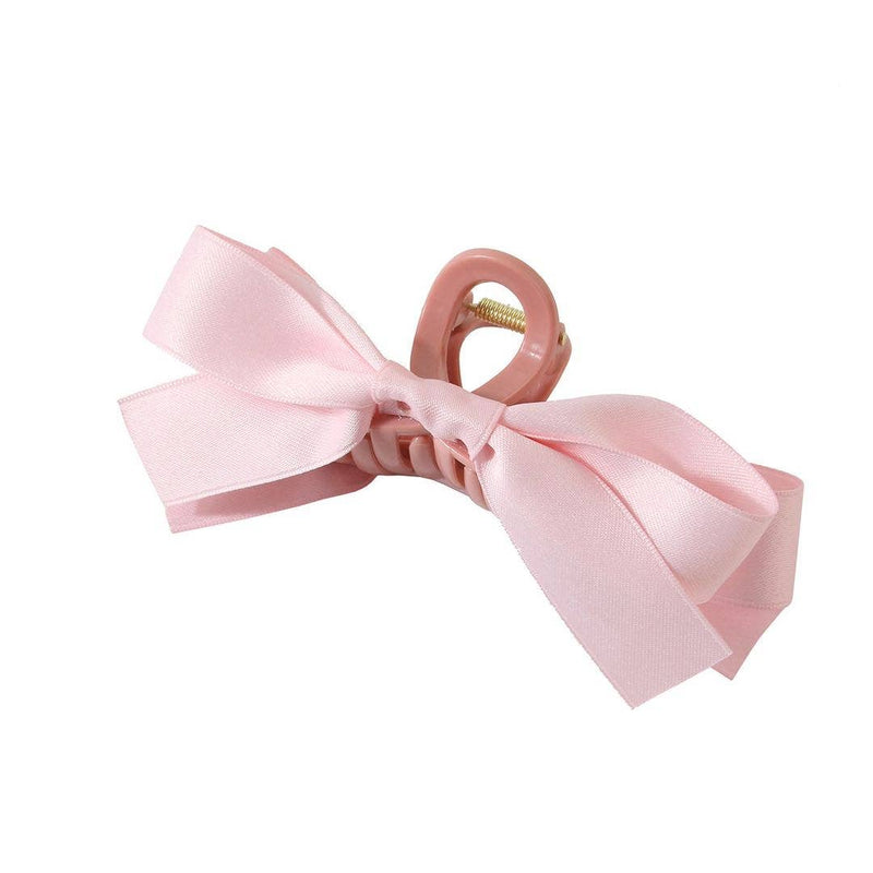 Bow Hair Clip Pink