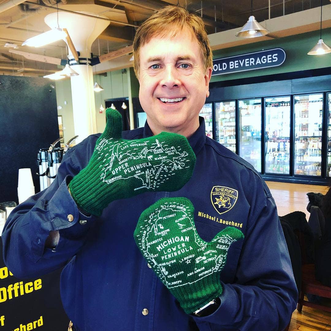 The Original Michigan Mittens: Go Blue!