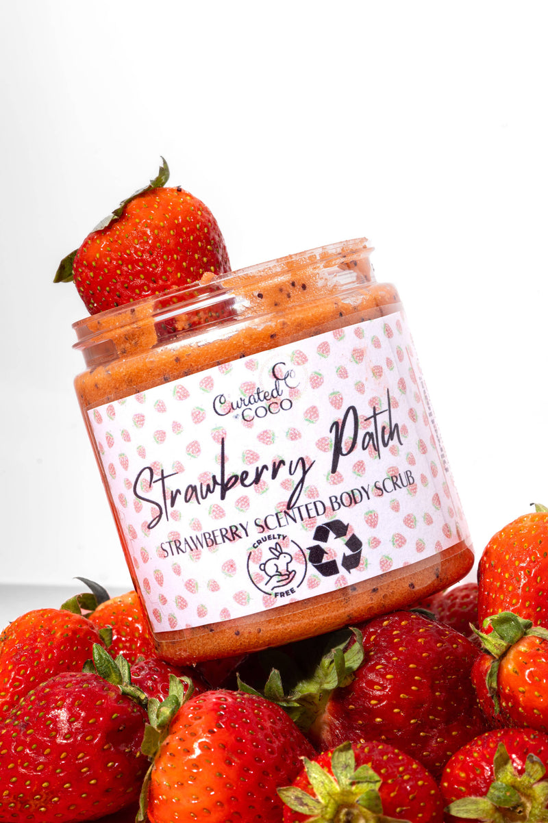 Strawberry Scented Body Scrub