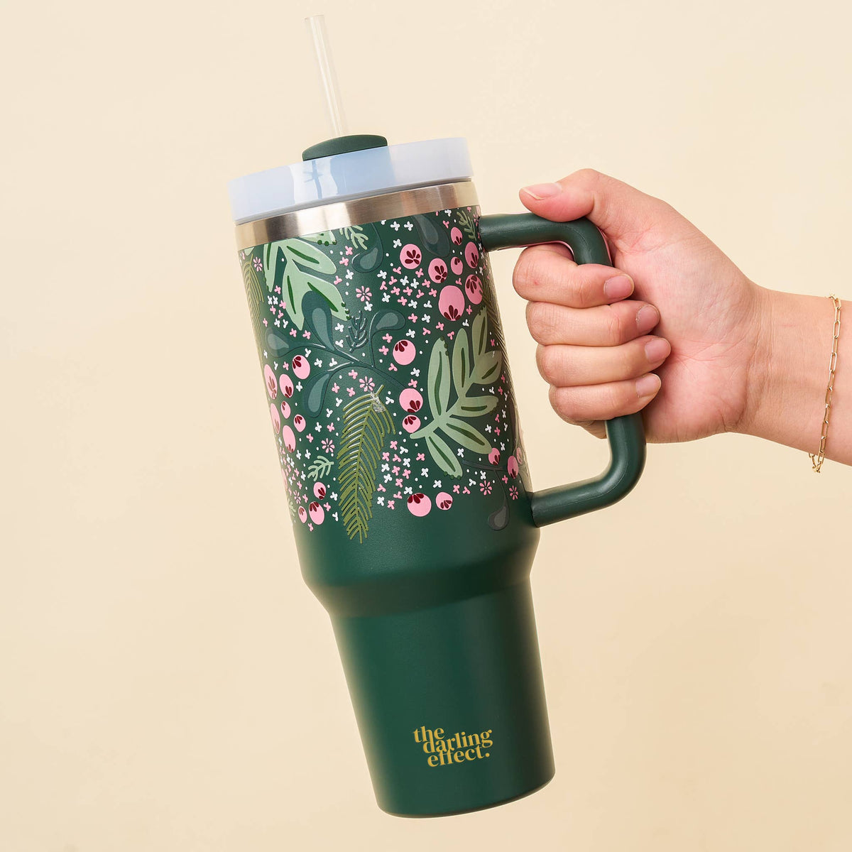 Jolly Sprig Green Take Me Everywhere Tumbler