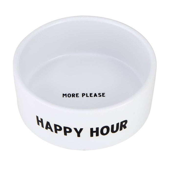 Happy Hour Dog Bowl