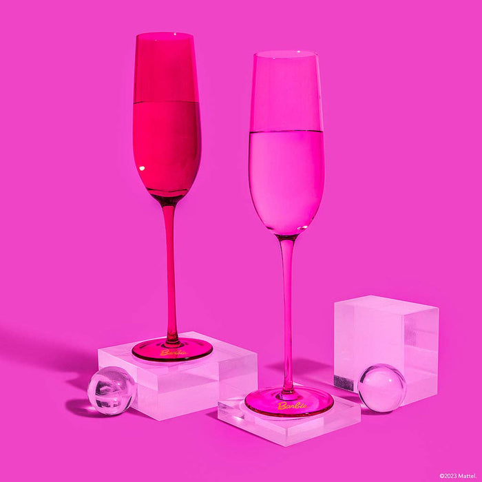 Barbie Champagne Flutes