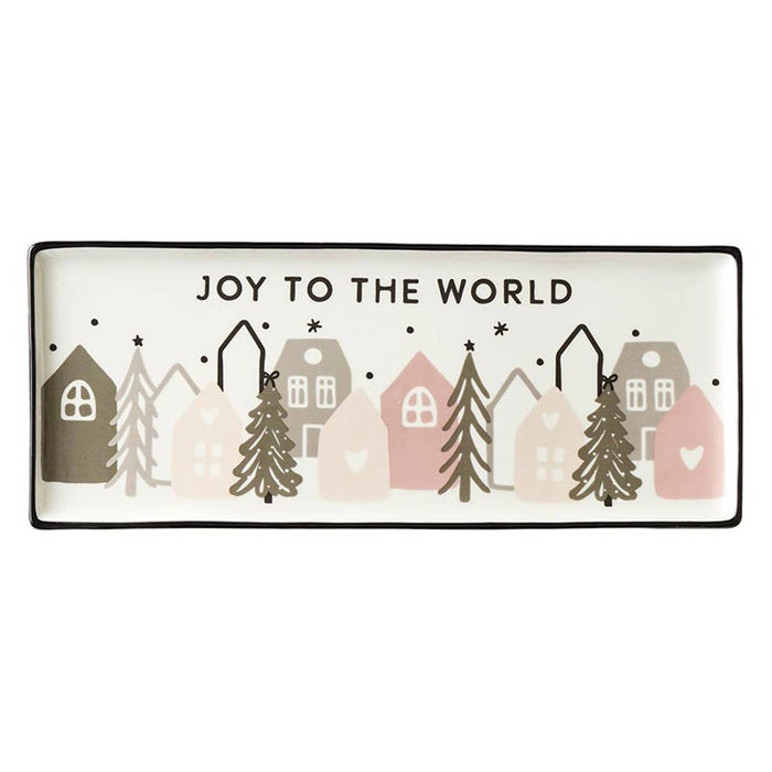 Joy To The World Ceramic Tray