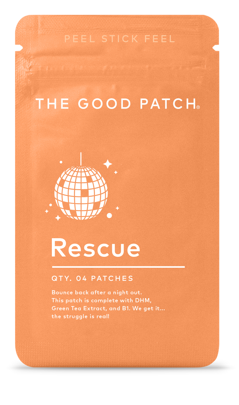 Rescue Plant-Based Wellness Patch 4pk