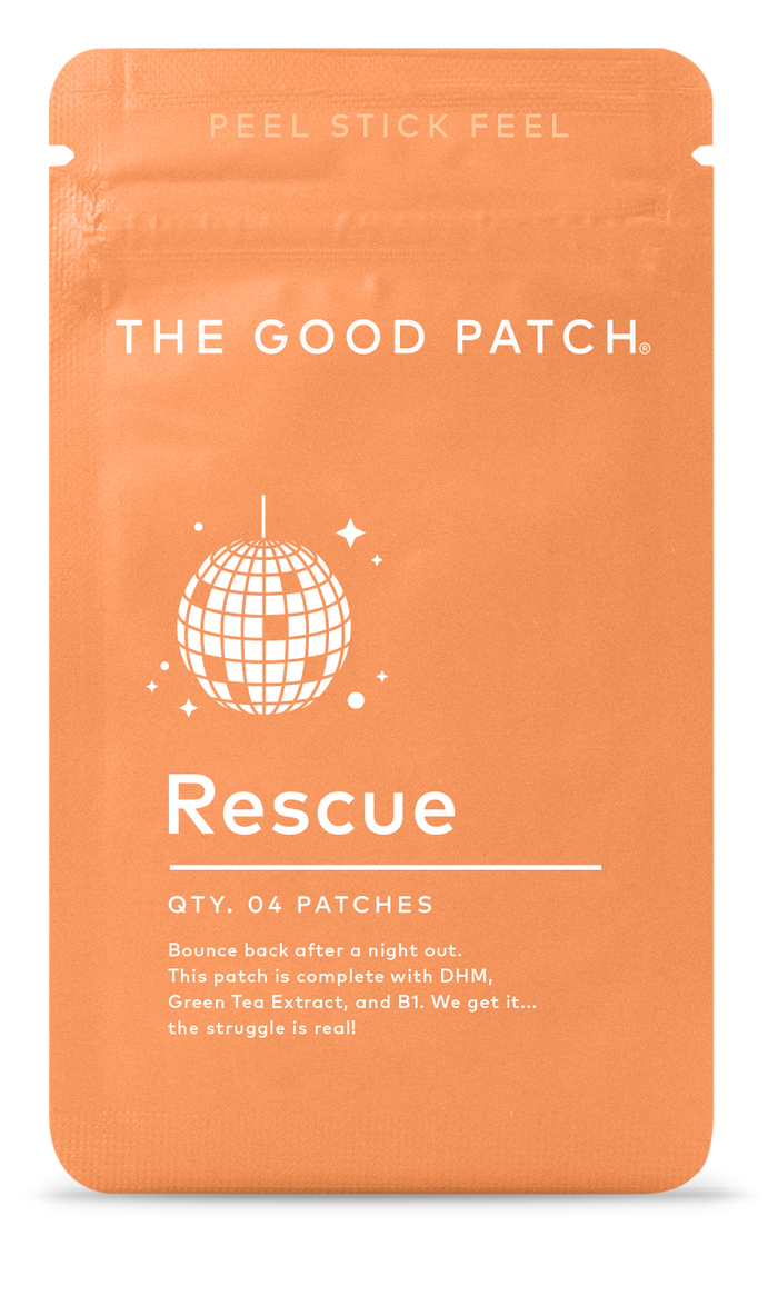 Rescue Plant-Based Wellness Patch 4pk