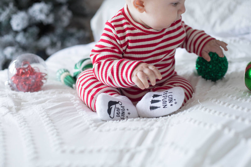 Dear Santa Baby Socks