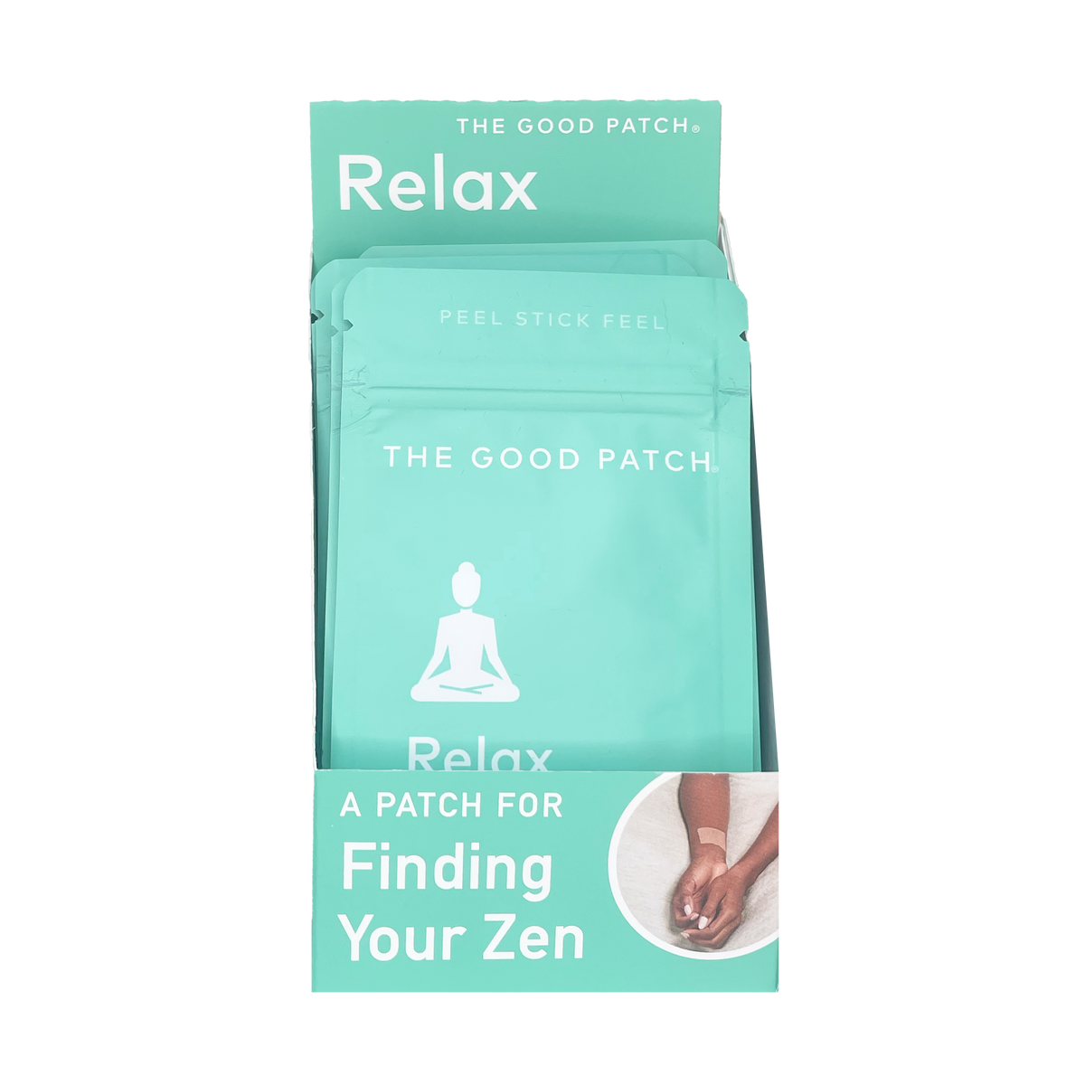 Relax Plant-Based Wellness Patch 4pk