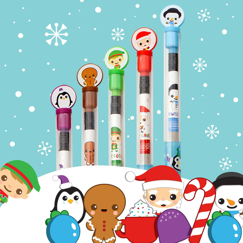 Holiday Smencils 5-pack