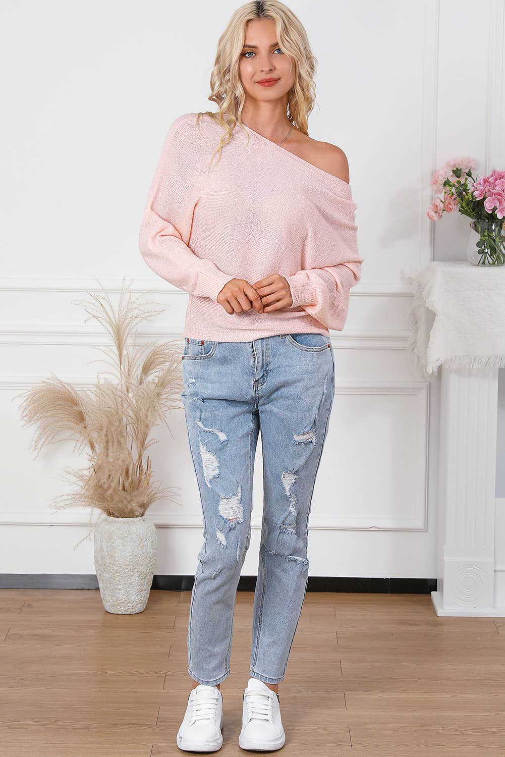 Tied with Love Dolman Sleeve Sweater