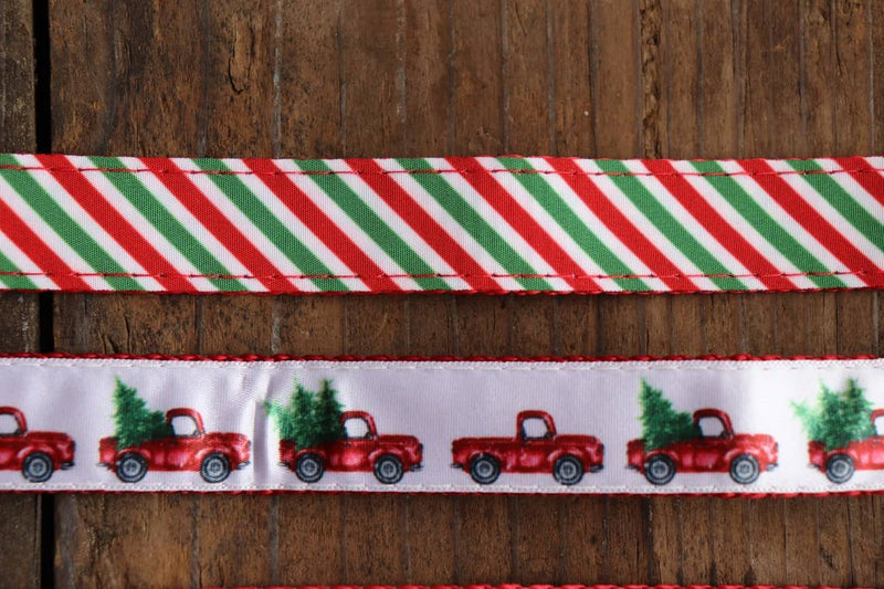 Christmas Stripe Pet Collar