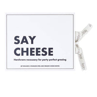 Say Cheese Ceramic Cheese Knives Book Box