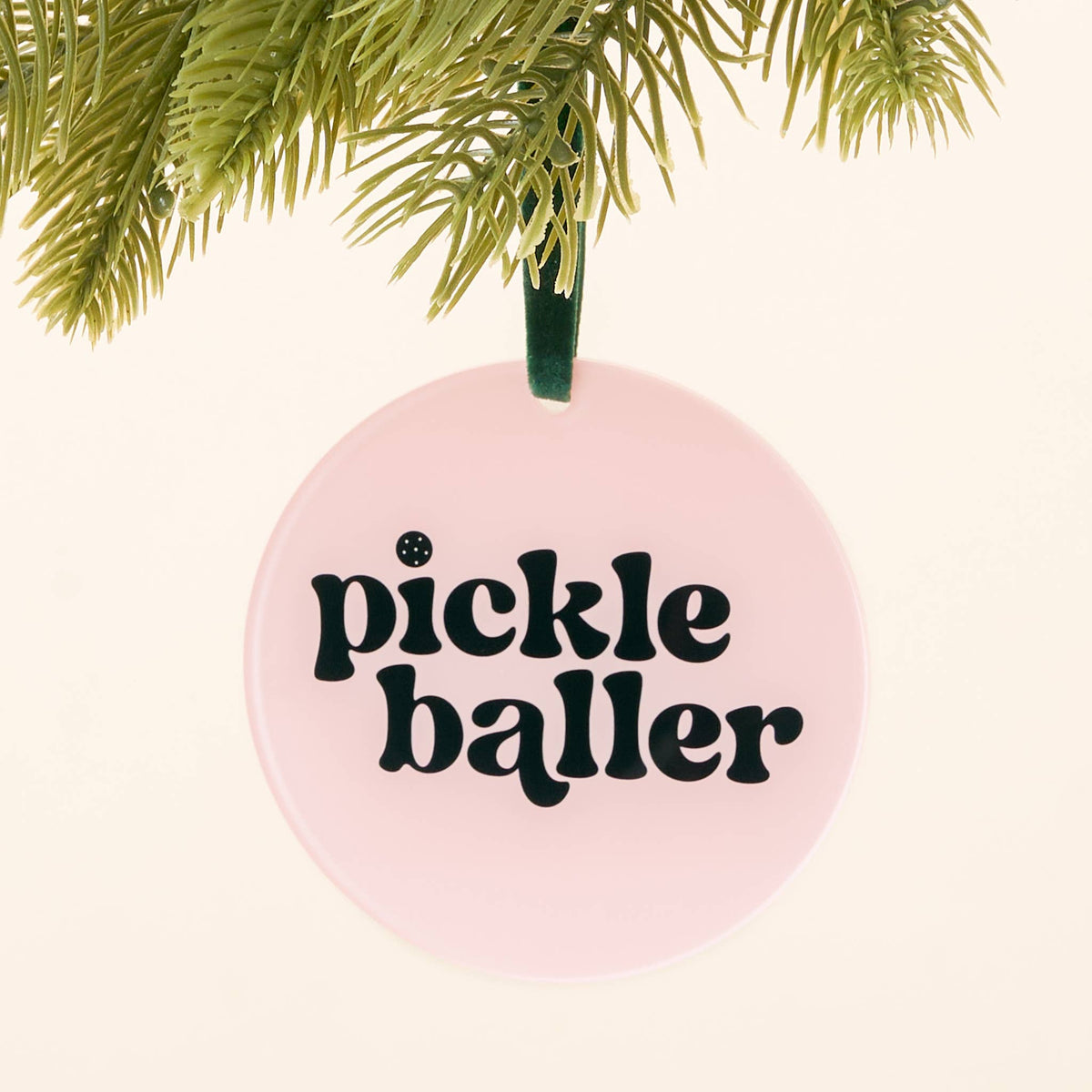 Pickleballer Tree Ornament