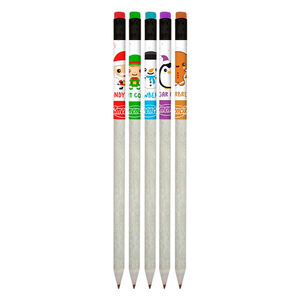 Holiday Smencils 5-pack