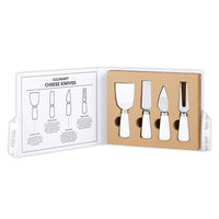 Say Cheese Ceramic Cheese Knives Book Box