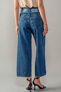 Fraytastic Waistband Cropped Jeans