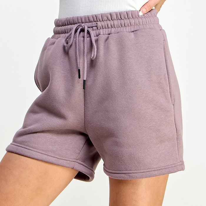 Fleece Sweat Shorts in Quail