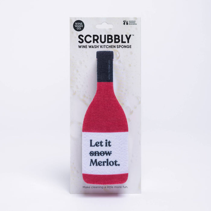 Let it Merlot Holiday Scrubbly™ Sponge