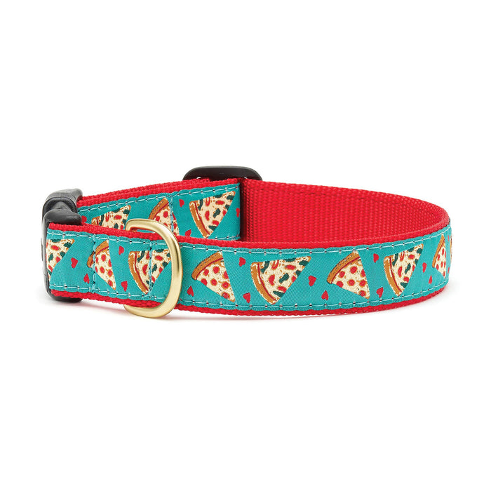 Pizza Lover Dog Collar: Small