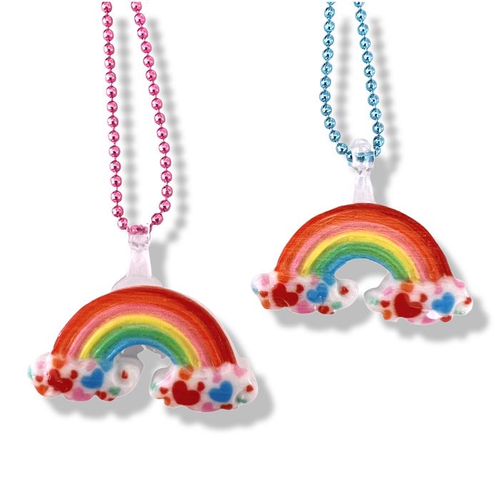 Pop Cutie Gacha Rainbow Love Kids Necklaces