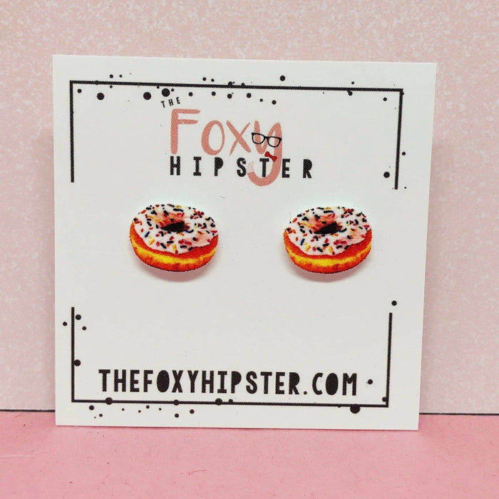 Donut Stud Earrings