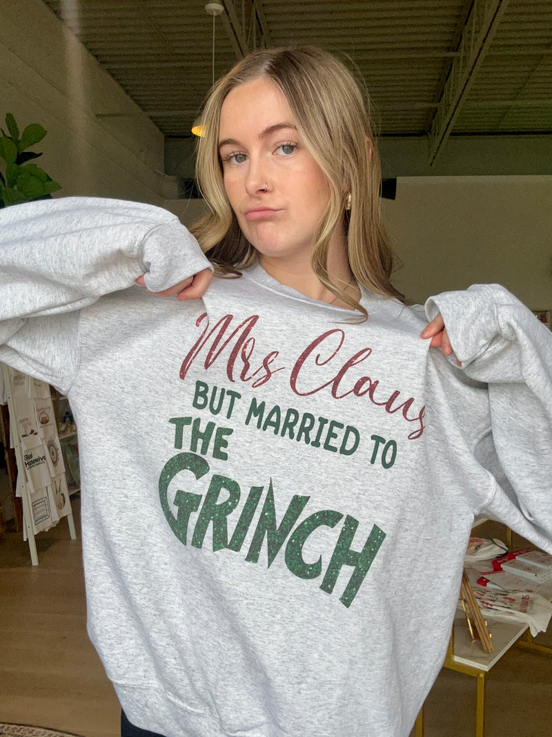 Grinch's Better Half Crewneck Sweatshirt