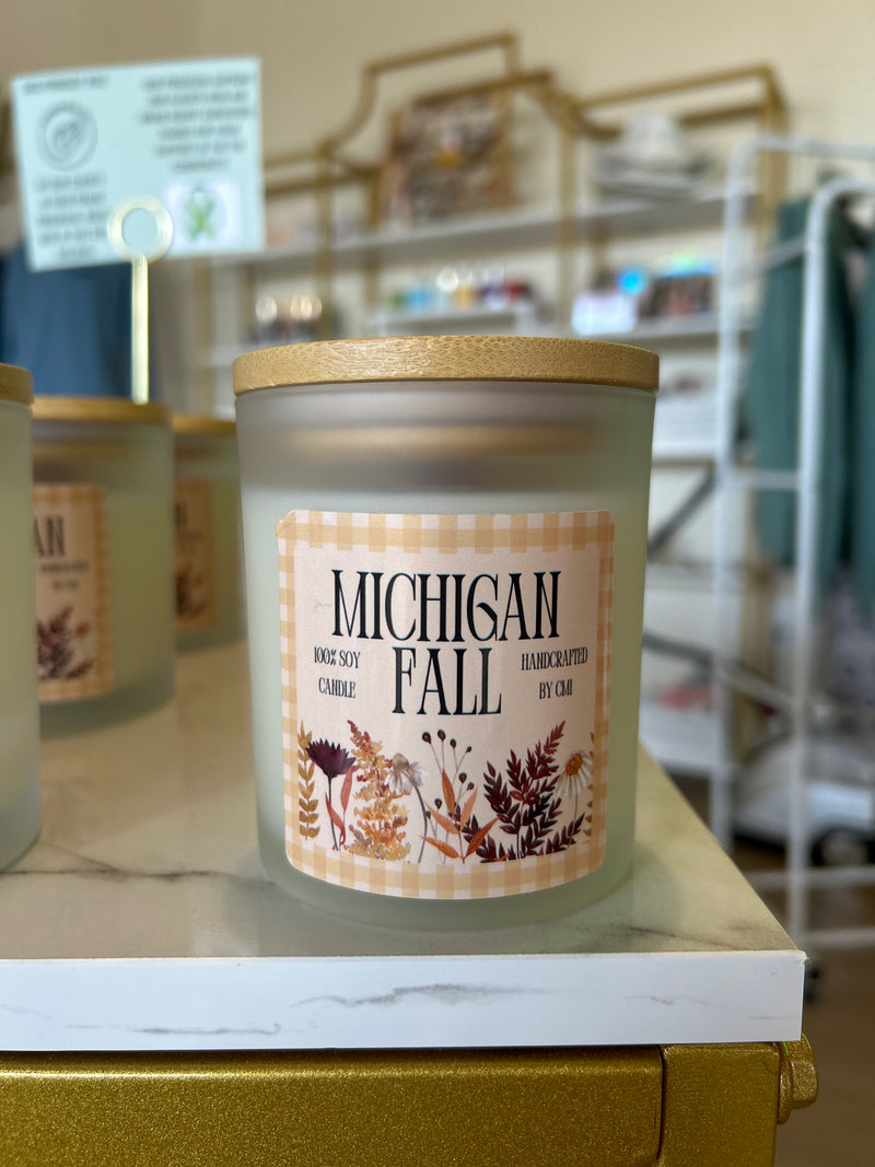 CMI Michigan Fall Candle