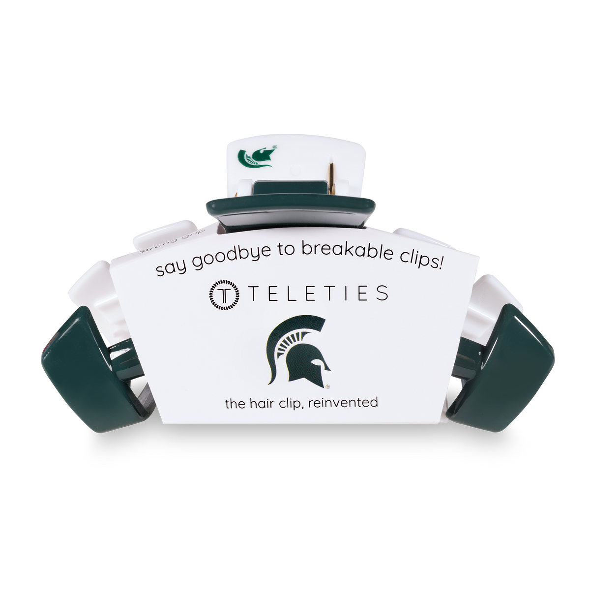 Michigan State Univ. Hair Clip