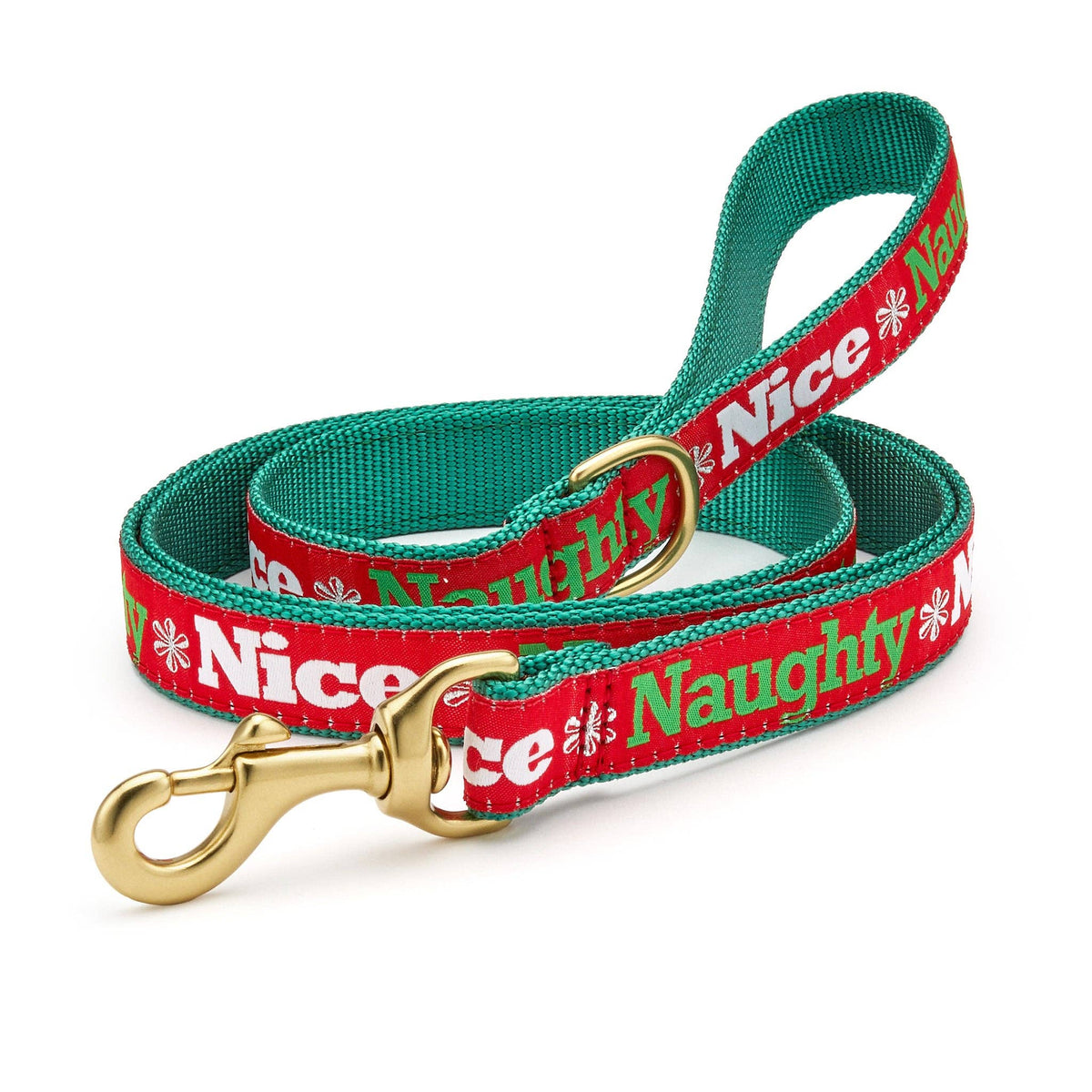 Naughty or Nice Holiday Dog Leash