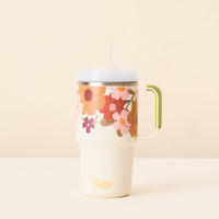 20 oz Mini On-the-Go Tumbler-Wild About You Cream