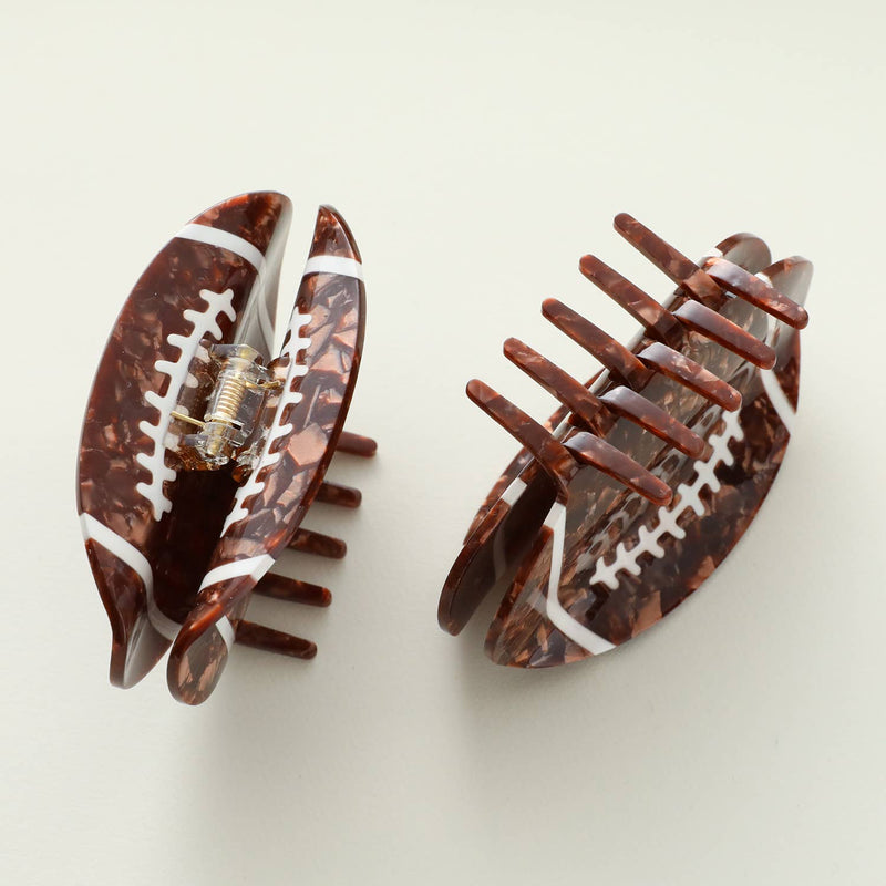 Game Day Football Claw Clip