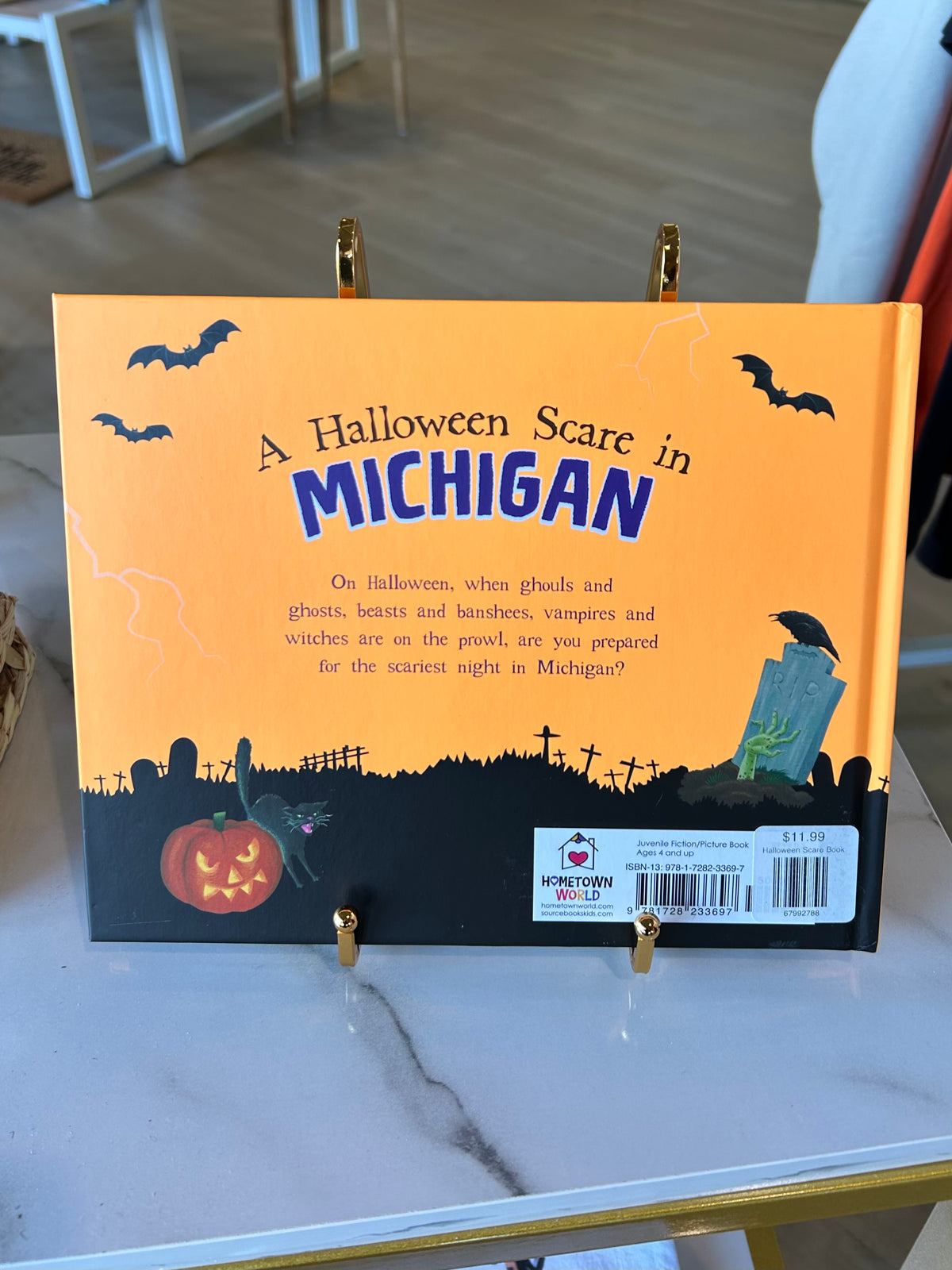 Halloween Scare Book