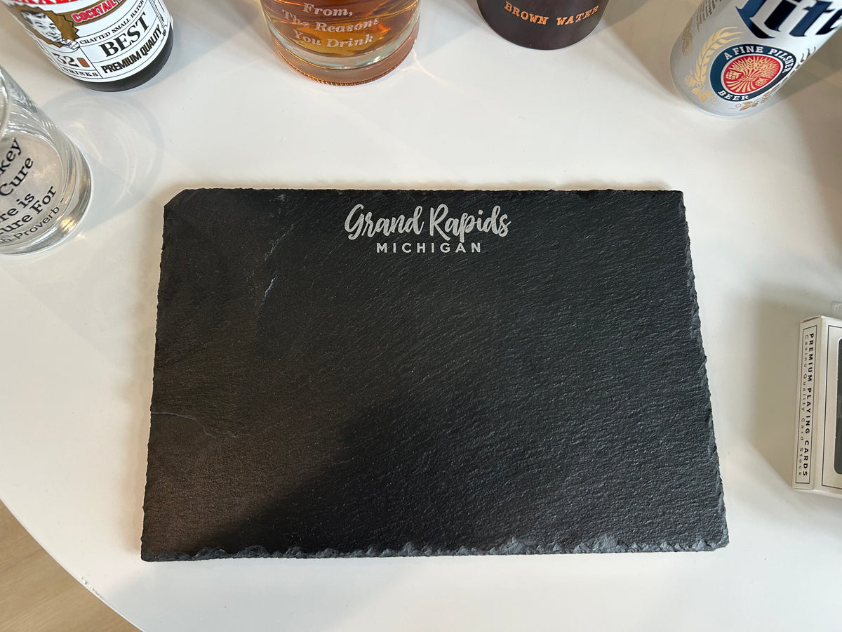 Grand Rapids Slate Serving Board