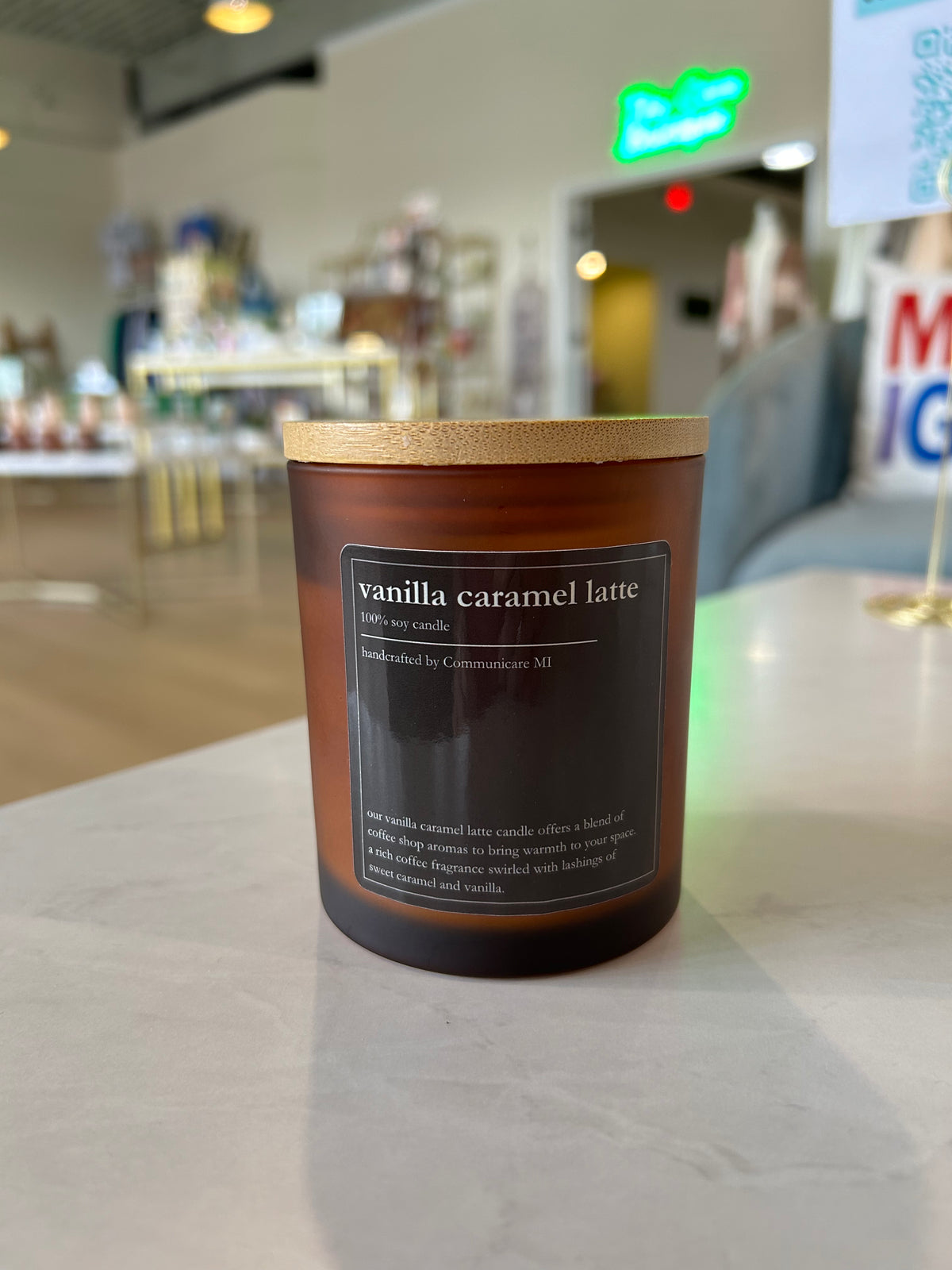 CMI Vanilla Latte Candle