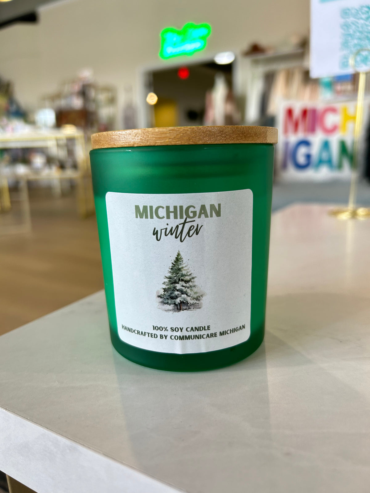 CMI Winter Pine Candle