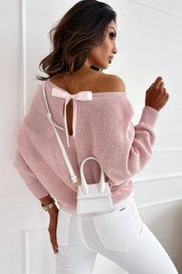 Tied with Love Dolman Sleeve Sweater