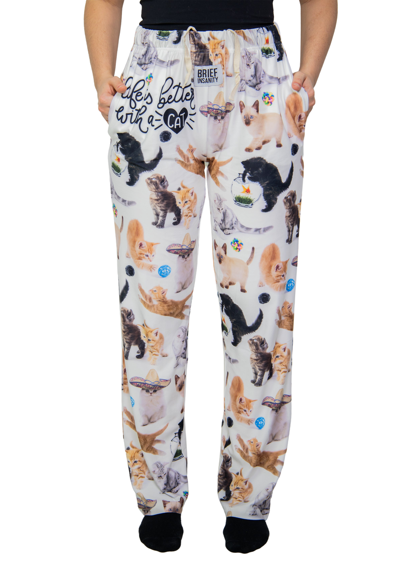 Life Is Better With A Cat Lounge Pants