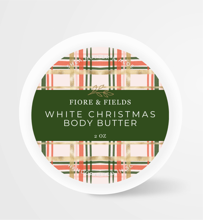 Mini Body Butter in White Chirstmas