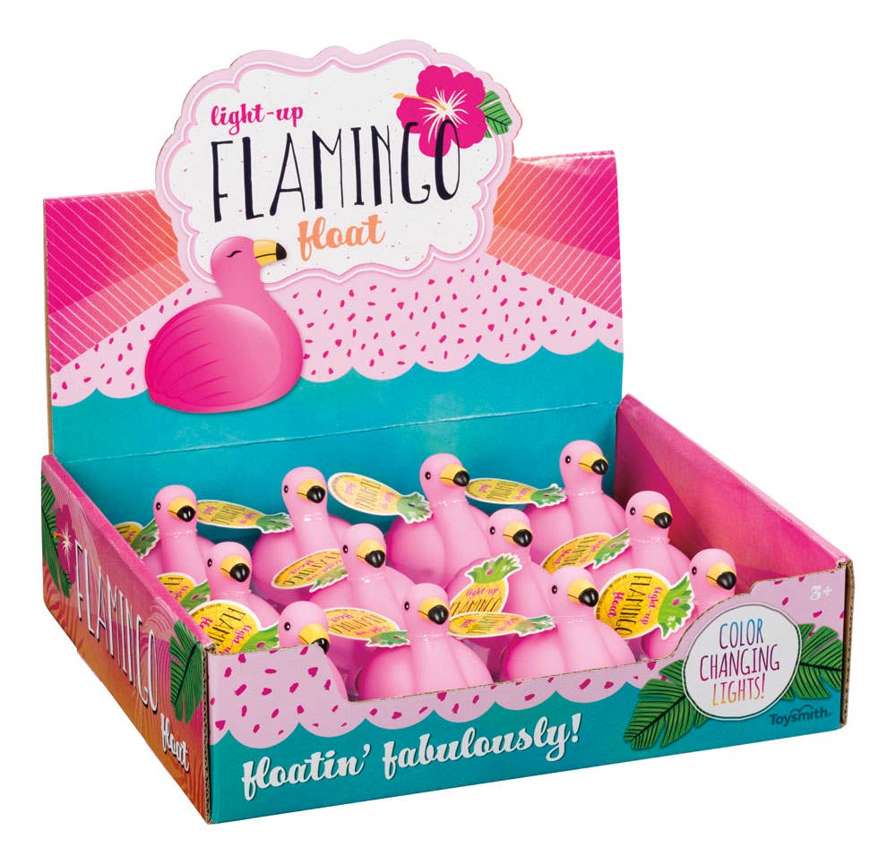 Light Up Bath Flamingo Float