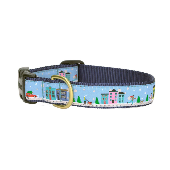 Christmas in the City Dog Collar