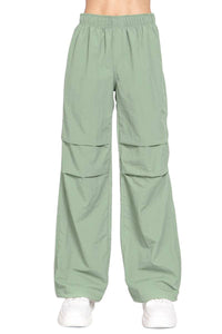 Parachute Pants in Sage