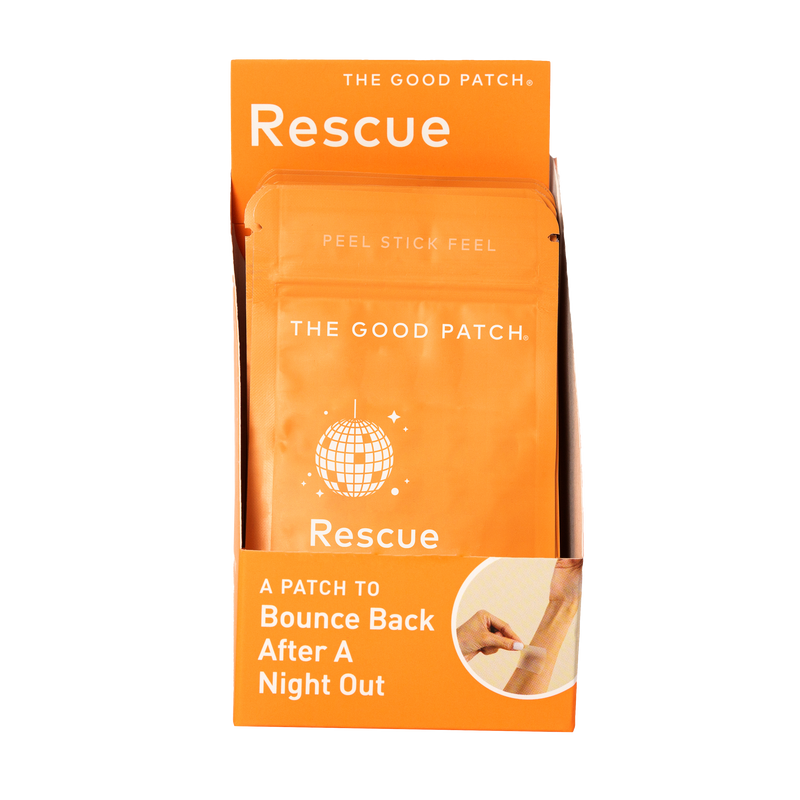 Rescue Plant-Based Wellness Patch 4pk