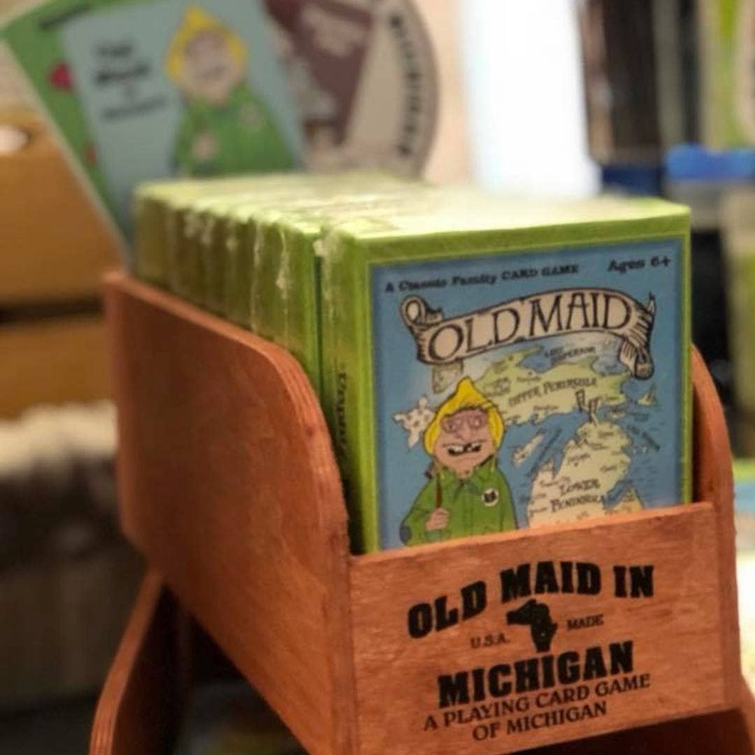 Old Maid in Michigan Jumbo Playing Cards