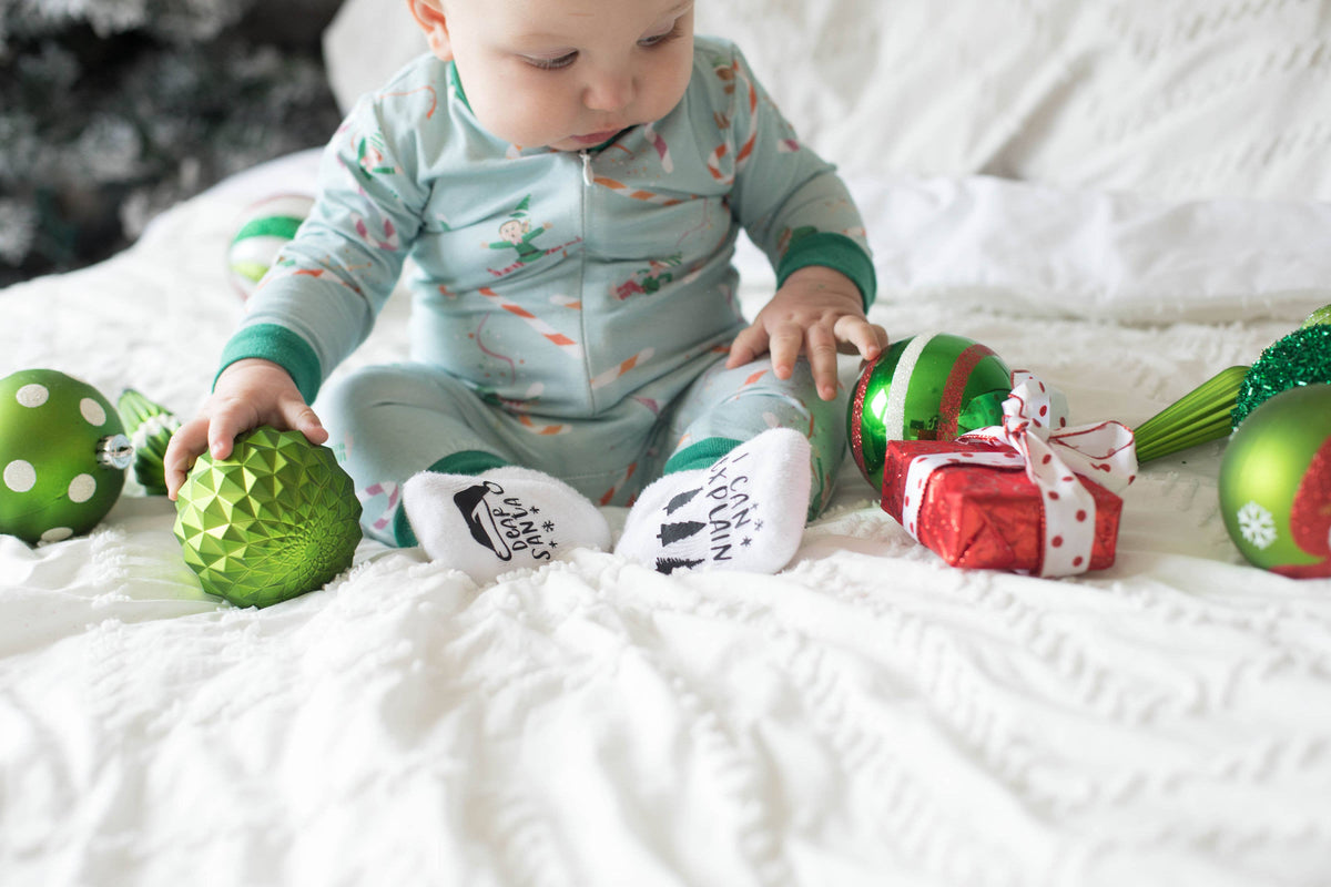 Dear Santa Baby Socks