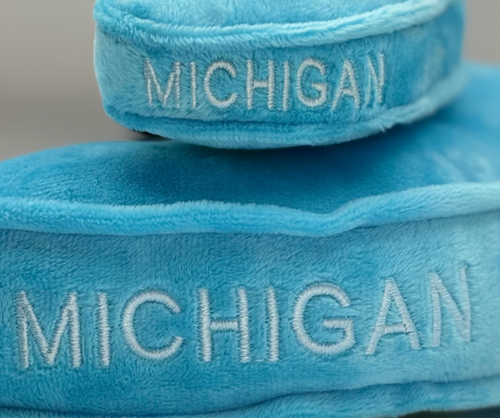 Michigan Plush Keychain