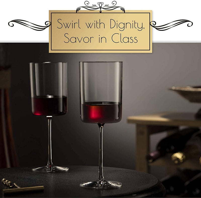 Wine Glasses Superlative Square Edge (11 Ounces)