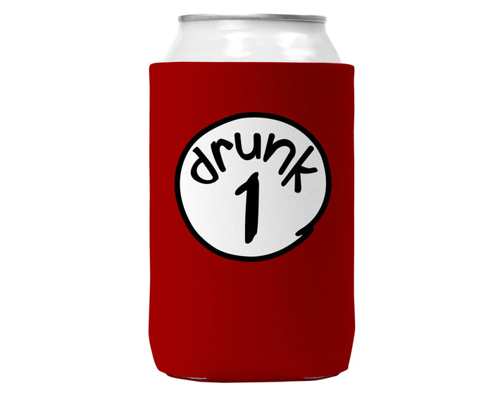 Drunk 1-5 Coozie Set