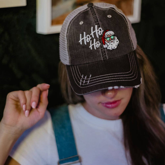 Ho Ho Ho Christmas Trucker Hat