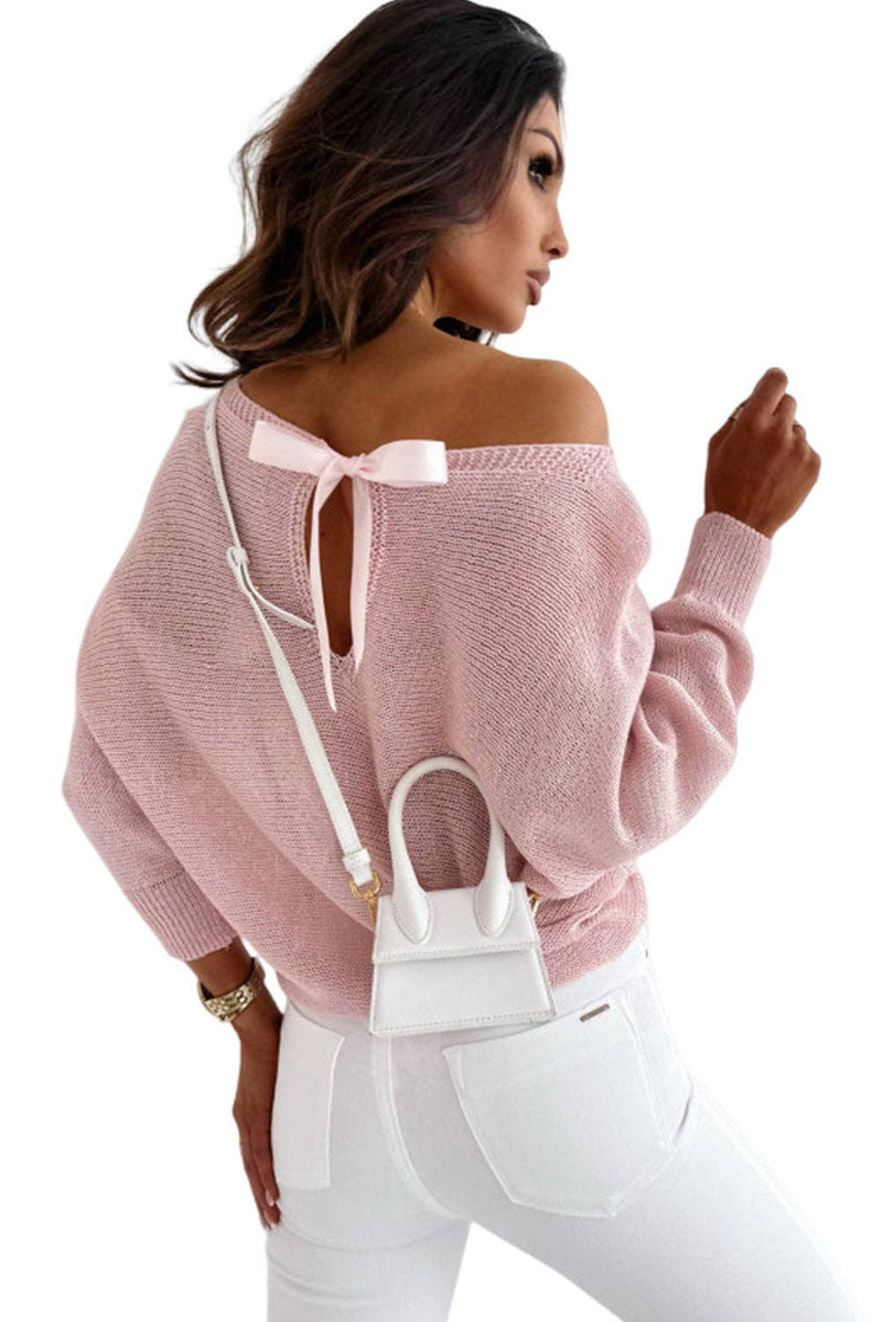 Tied with Love Dolman Sleeve Sweater