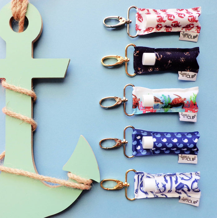 Anchors Aweigh LippyClip® Lip Balm Holder for Chapstick